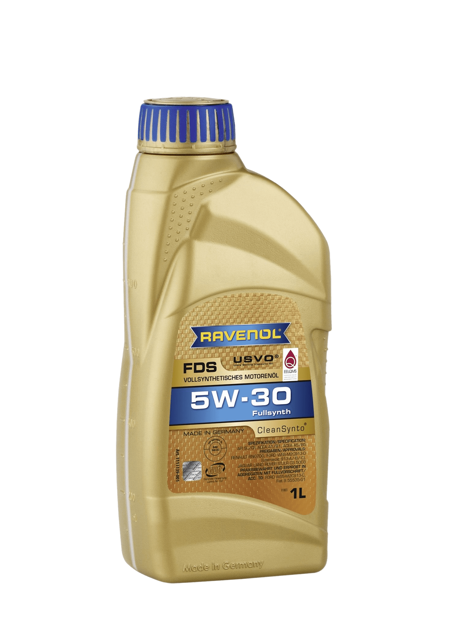 Моторное масло Ravenol FDS SAE 5W-30, 1л (RAVENOL: 1111139-001-01-999)